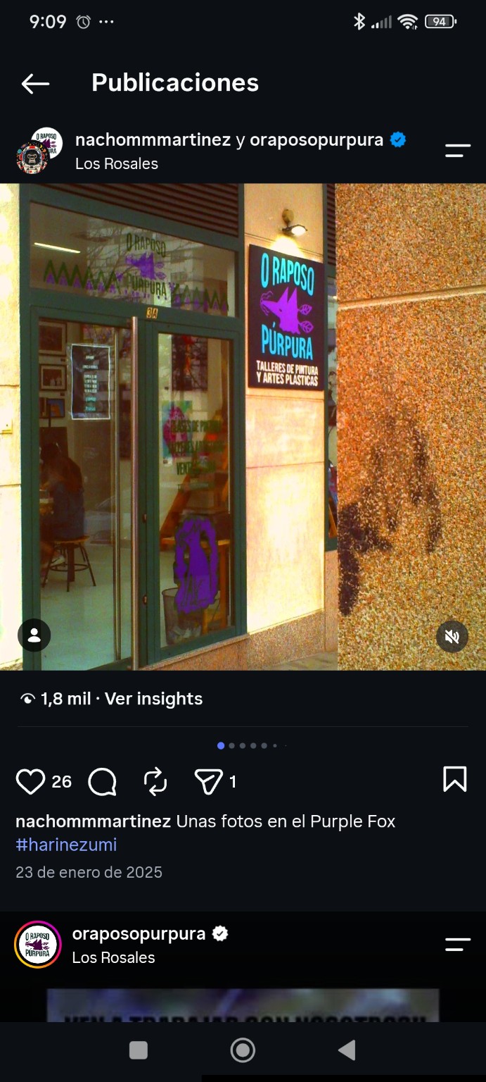Entrada del taller